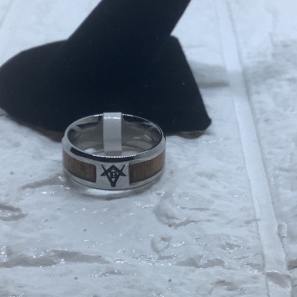 Stainless Steel Ring Men’s - Picture 1 of 10